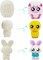 6 Pcs Easter Squishy Coloring Craft Kit Easter DIY Paint Your Own Squishies